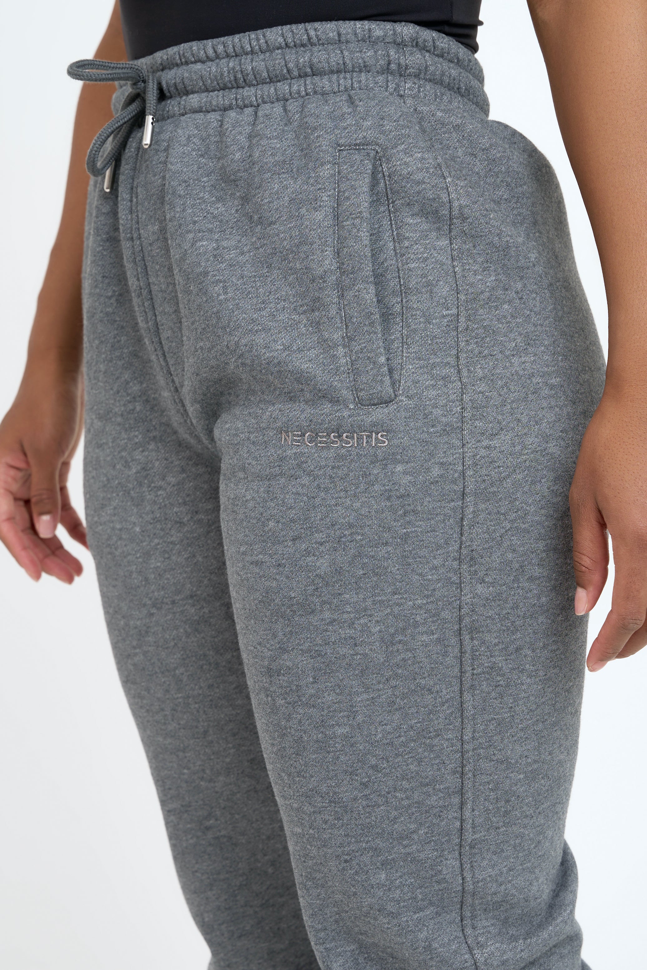 Women's Basics Side Seam Sweatpants (Organic Terry) - Cloudburst